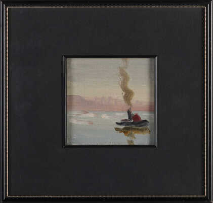 Гринберг Владимир Ариевич. Вид из окна мастерской художника